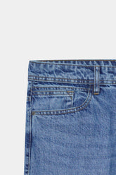 Men Loose Fit Light Blue Pant